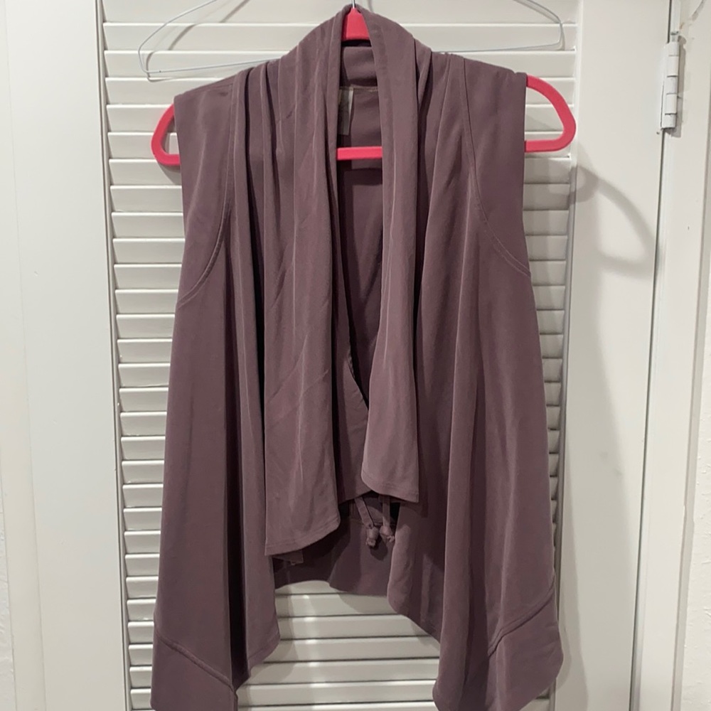 CALIA by Carrie Underwood dusty rose cowl neck sleeveless sweater